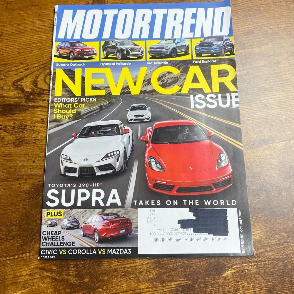 Motor Trend Magazine October 2019